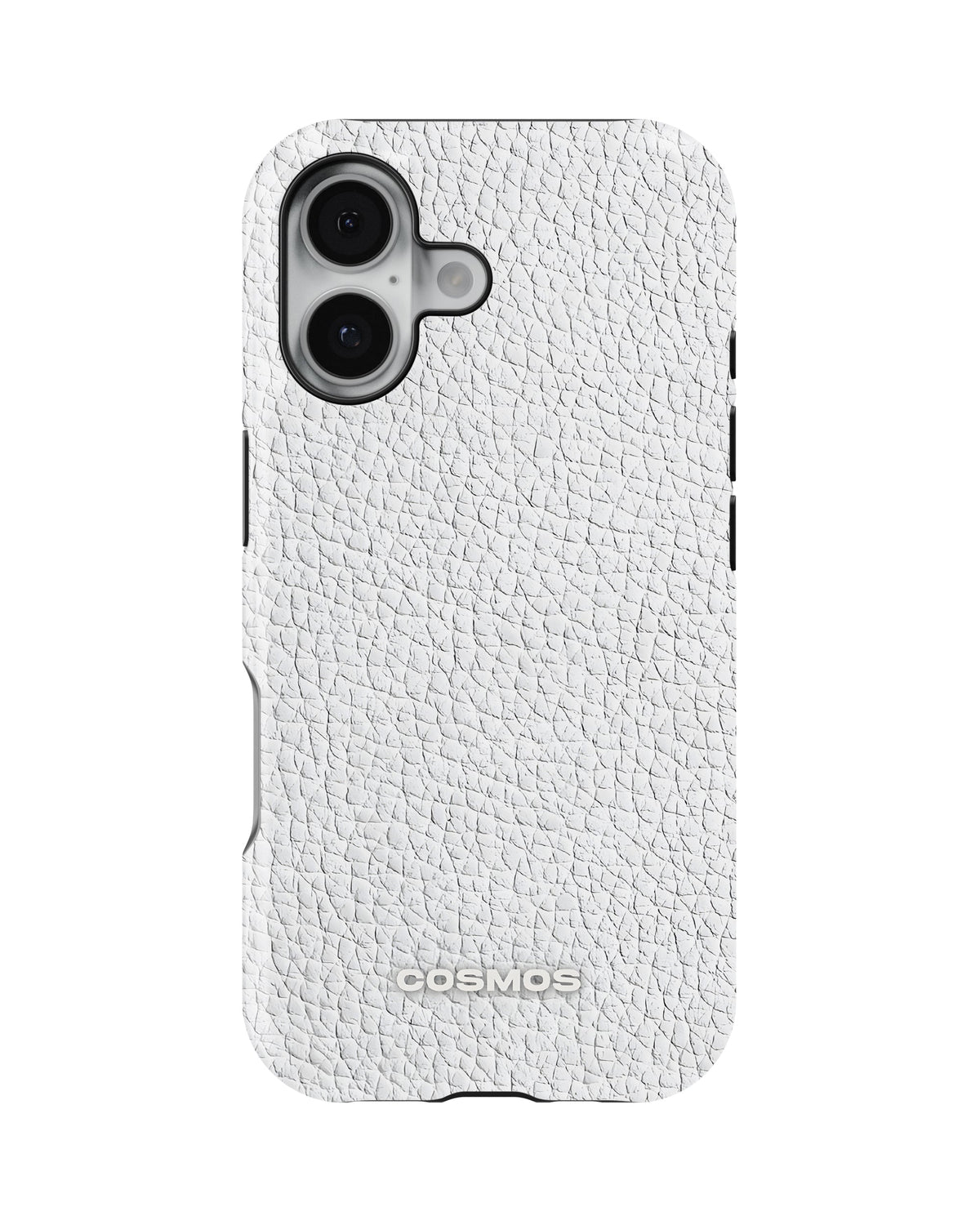 iPhone 16 Plus Tank Case | Textures (Ivory Grain)