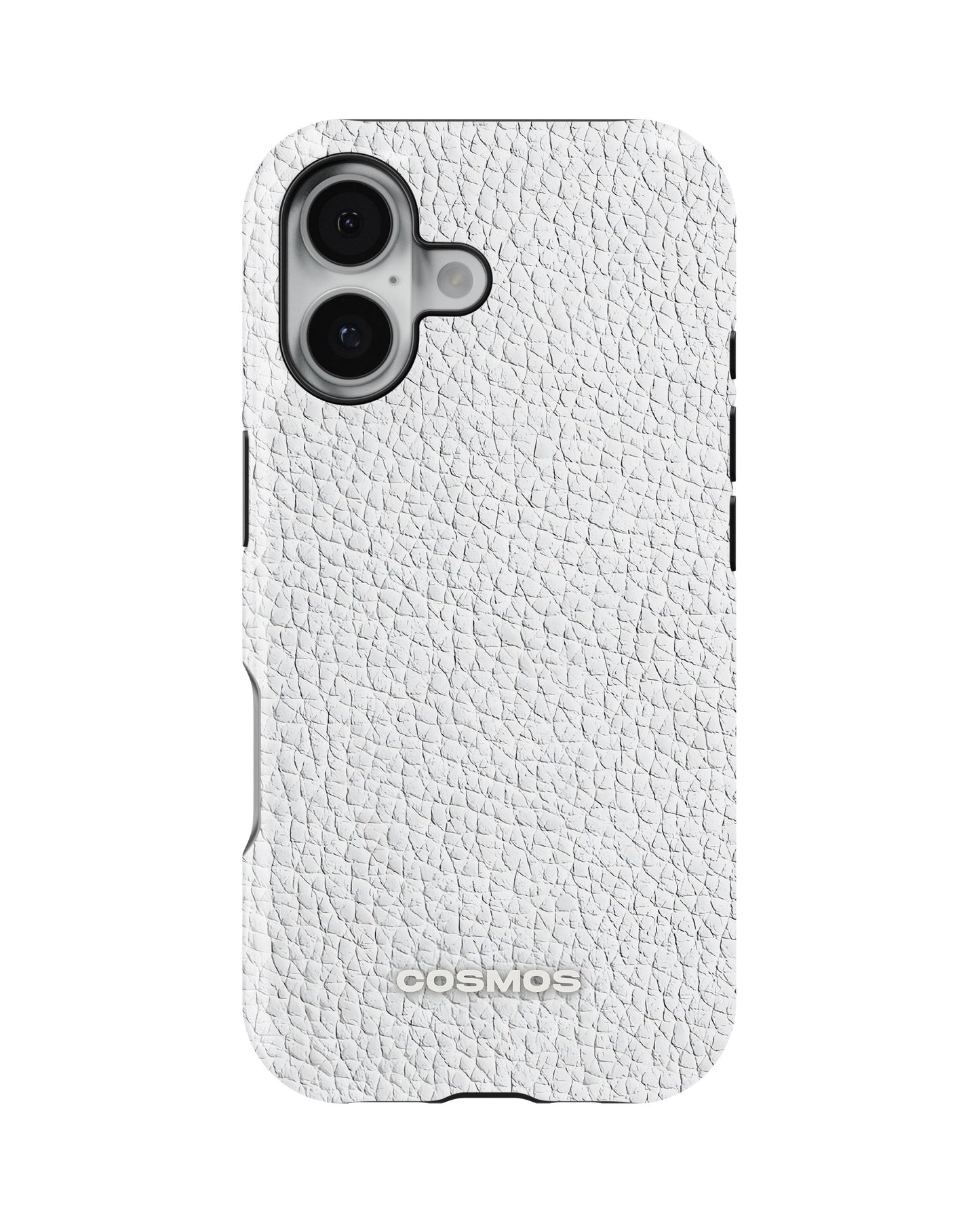 iPhone 16 Plus Tank Case | Textures (Ivory Grain)