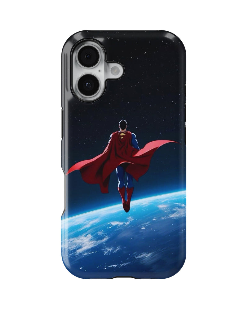 iPhone 16 Plus Tank Case | Superhero (Last Flight)