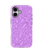 iPhone 17 Tank Case | Modernism (Lilac Melt)