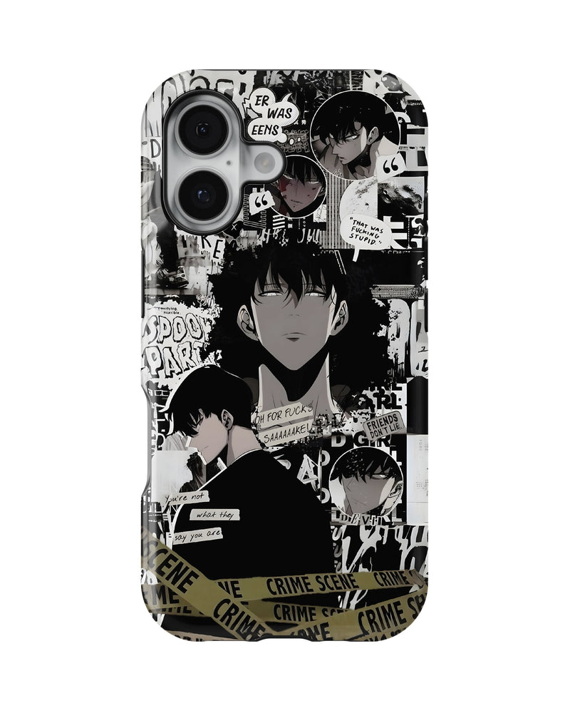 iPhone 17 Tank Case | Anime (Manga Noir)