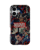 iPhone 16 Plus Tank Case | Superhero (Marvel Mosaic)