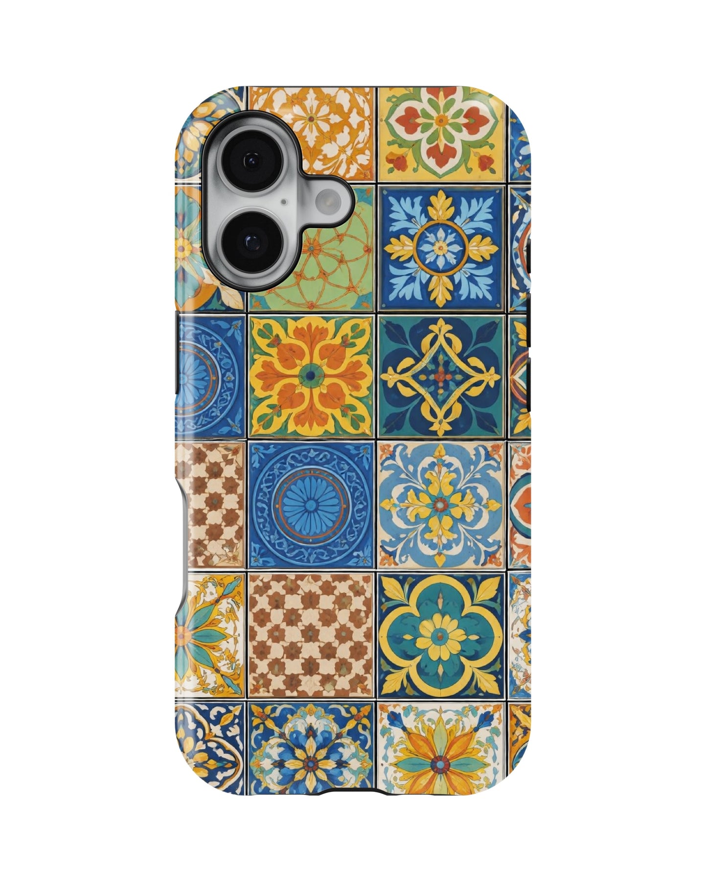 iPhone 17 Tank Case | Girls Aesthetics (Moroccan Tiles)