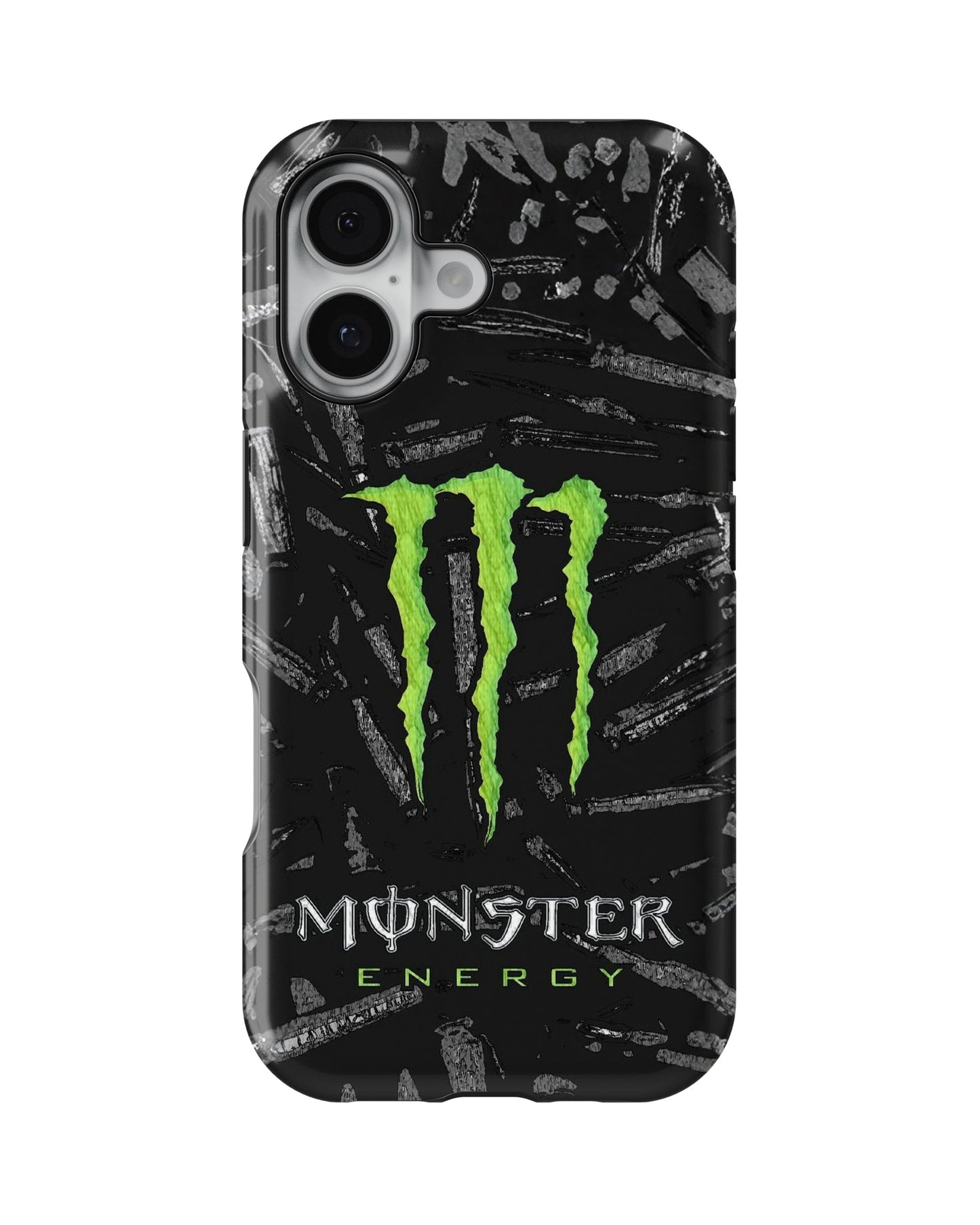 iPhone 16 Plus Tank Case | Modernism (Neon Beast)