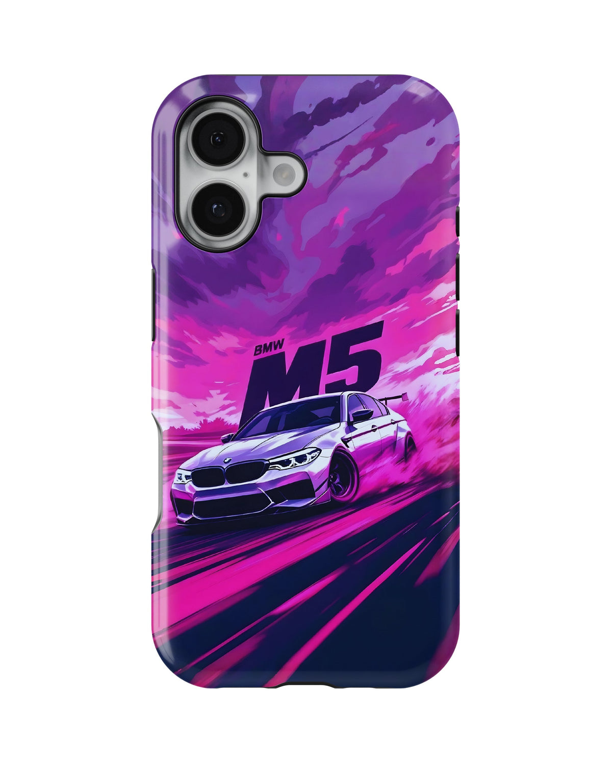 iPhone 16 Tank Case | Sports Car (Neon Velocity)