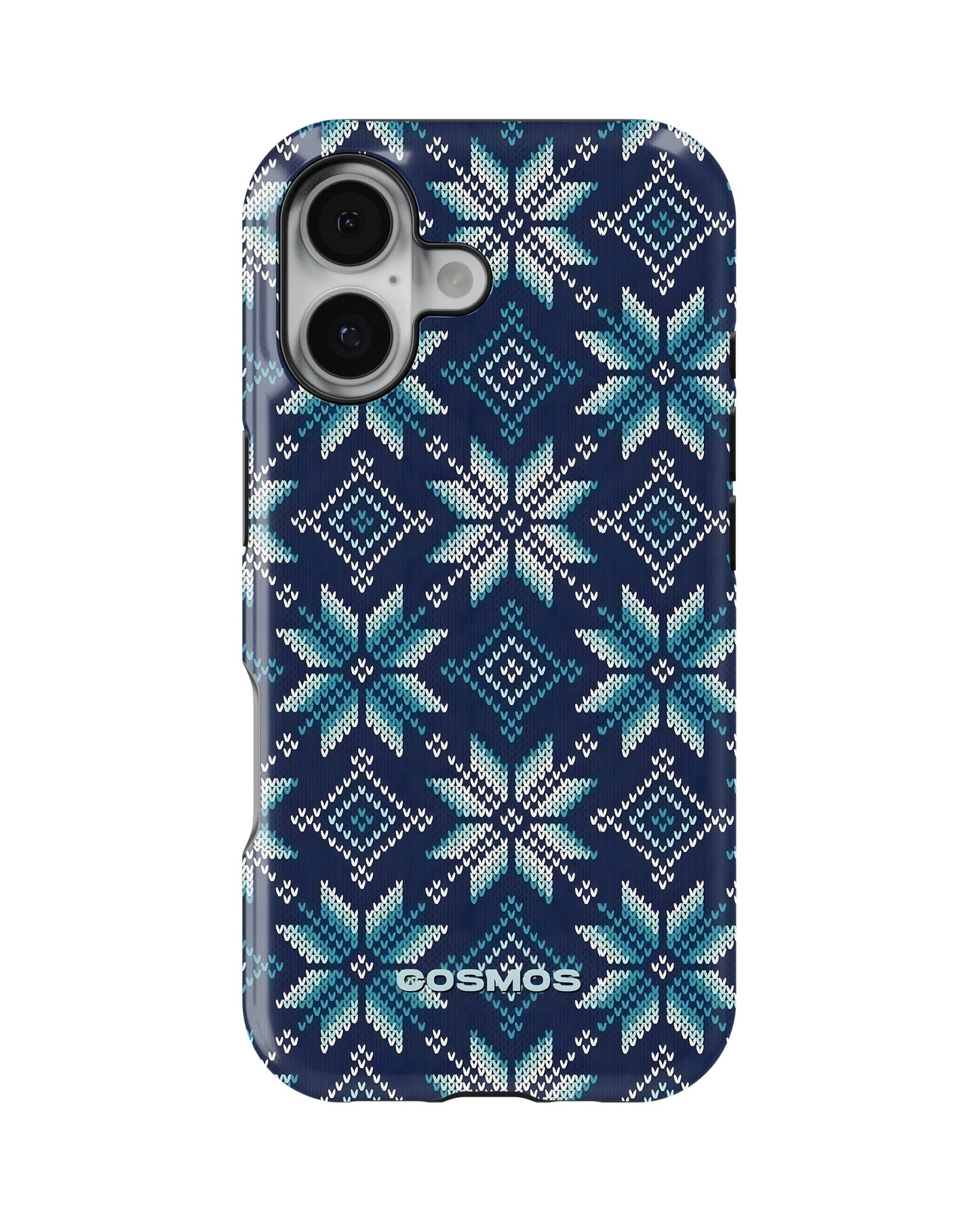 iPhone 16 Plus Tank Case | Textures (Nordic Frost)