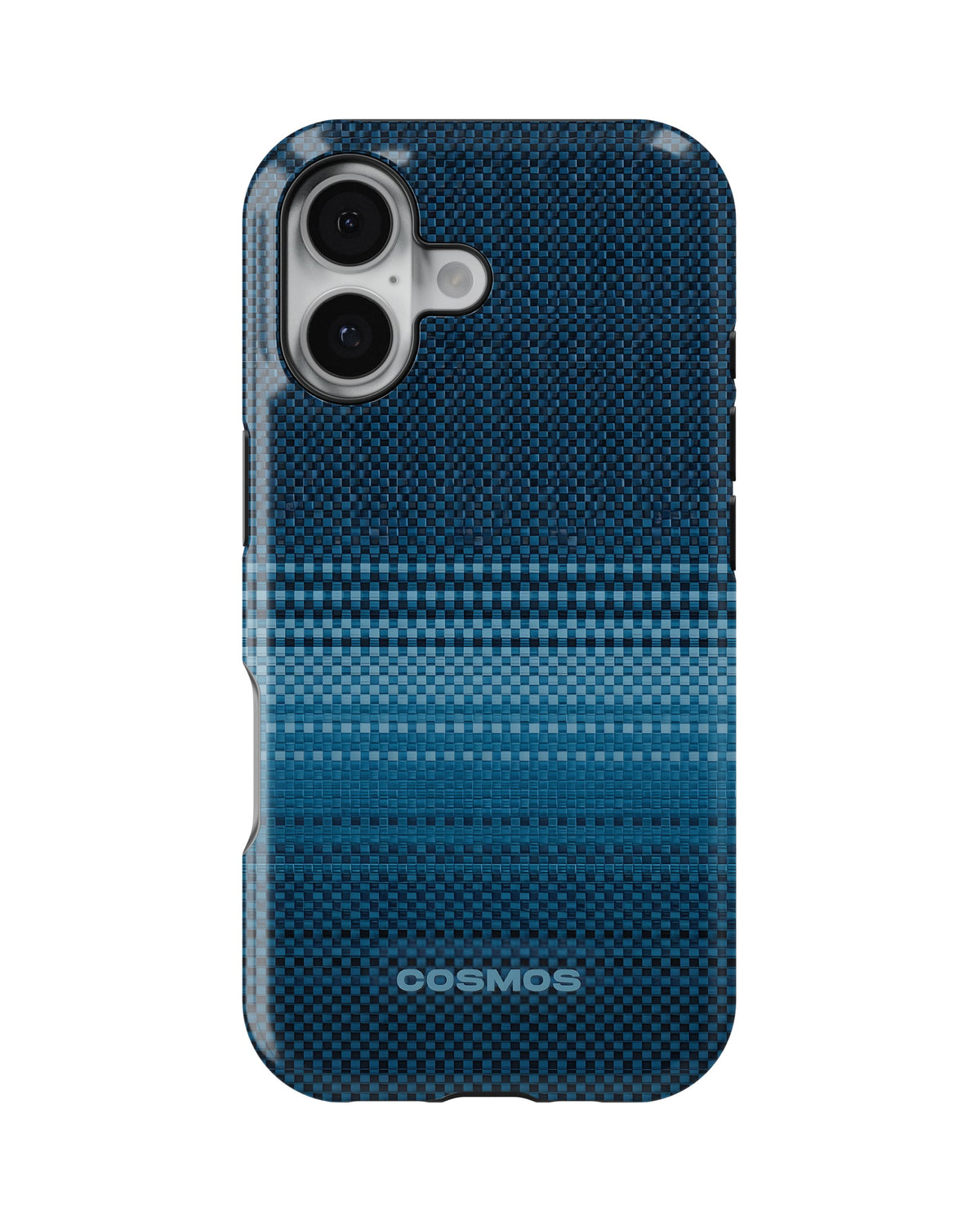 iPhone 16 Plus Tank Case | Textures (Ocean Stitch)