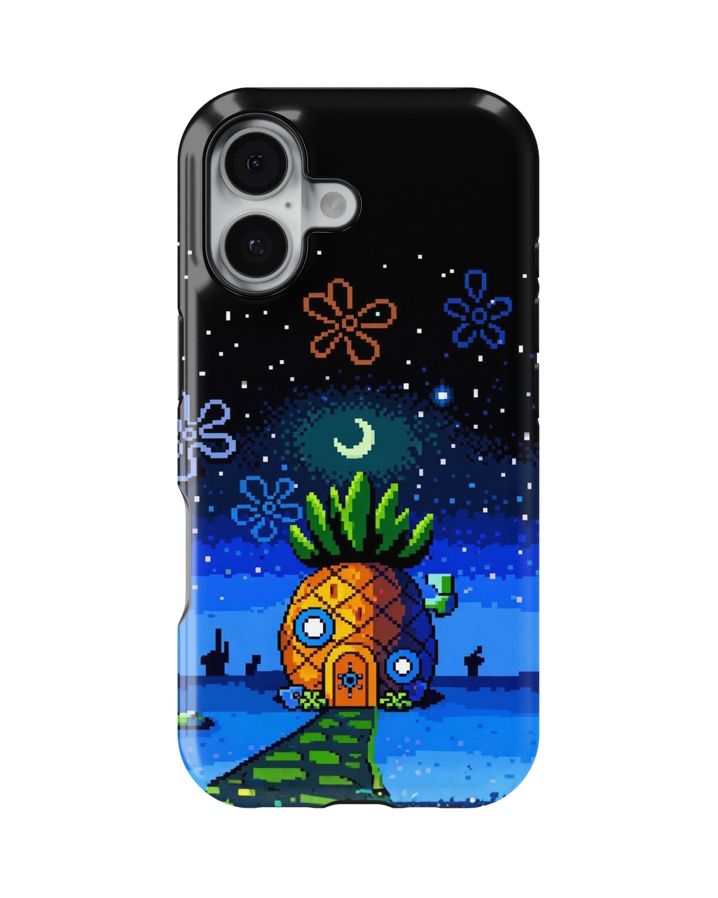 iPhone 16 Tank Case | Modernism (Pineapple Dreams)