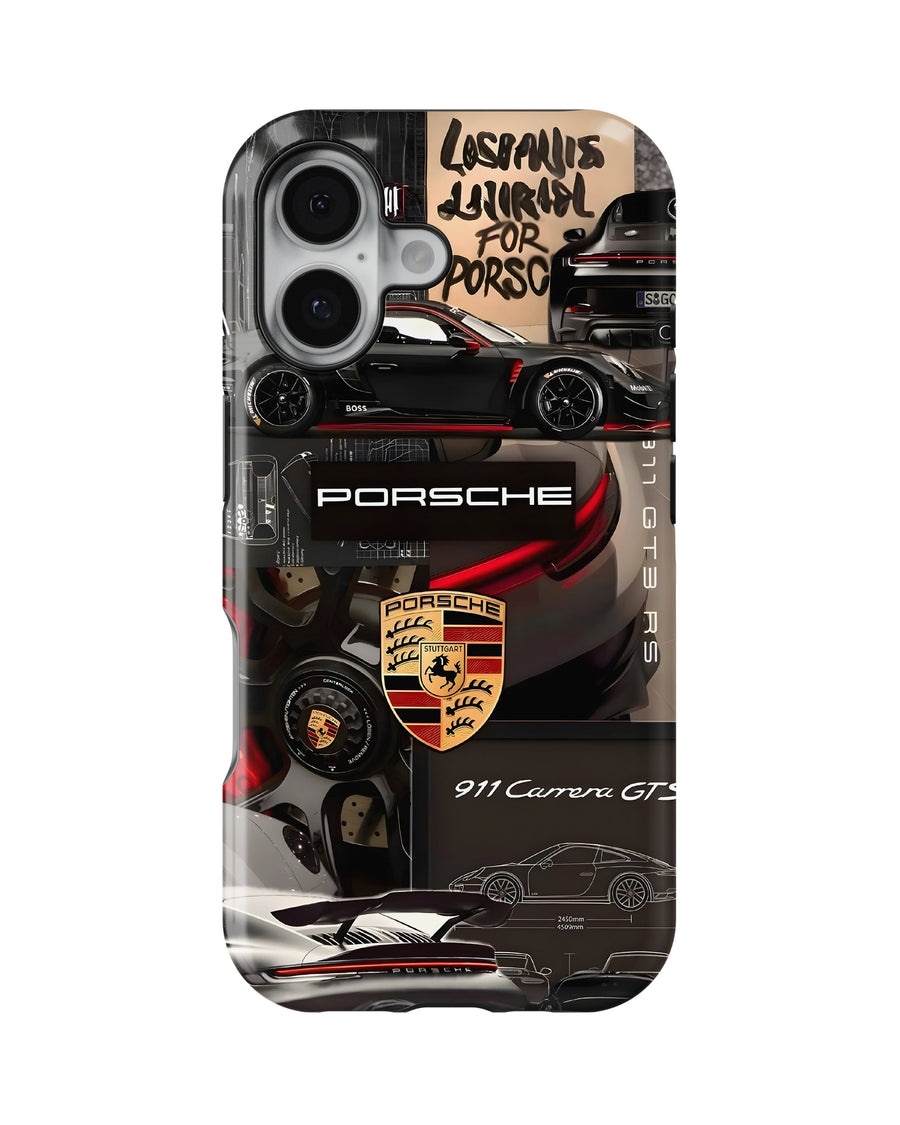 iPhone 16 Tank Case | Sports Car (Porsche Originals)