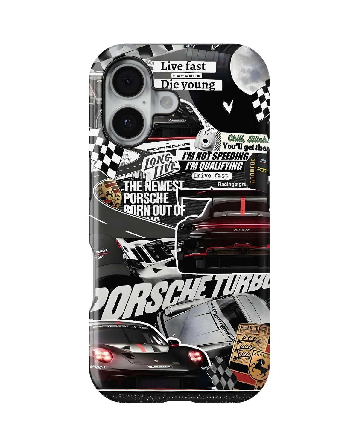 iPhone 16 Tank Case | Sports Car (Porsche Sports Classics)