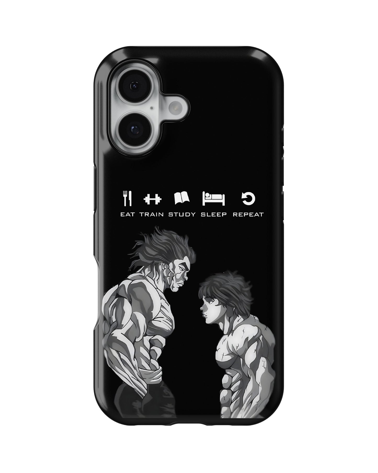 iPhone 16 Plus Tank Case | Anime (Relentless)