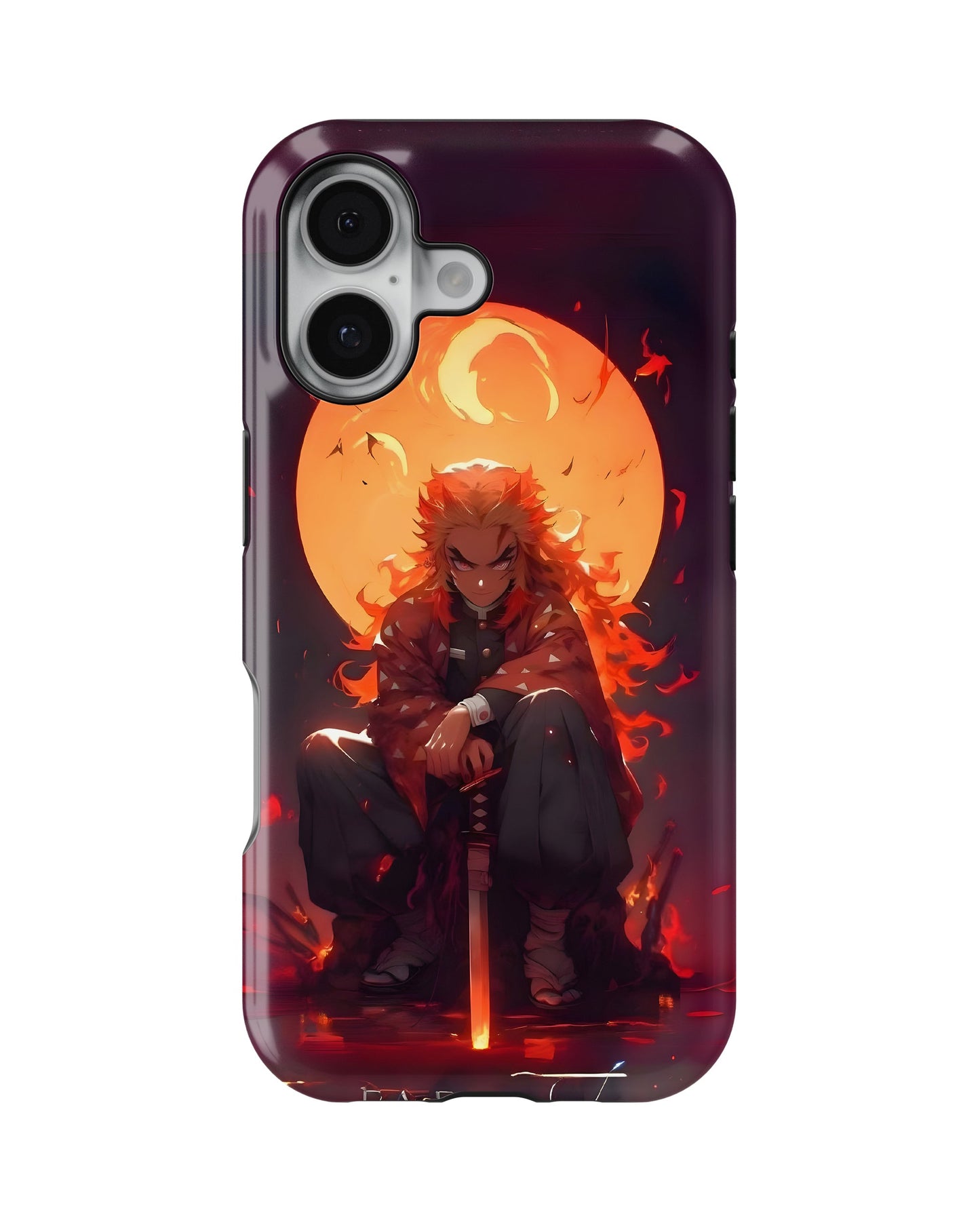 iPhone 16 Plus Tank Case | Anime (Rengoku)