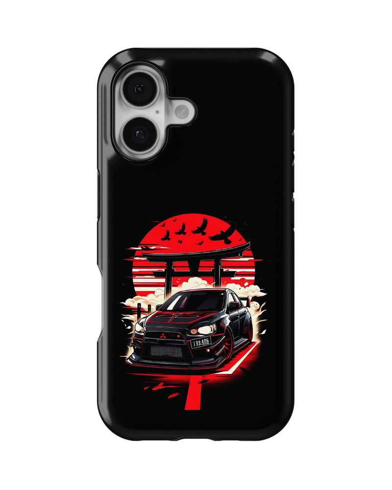 iPhone 16 Plus Tank Case | Sports Car (Rising Sun)