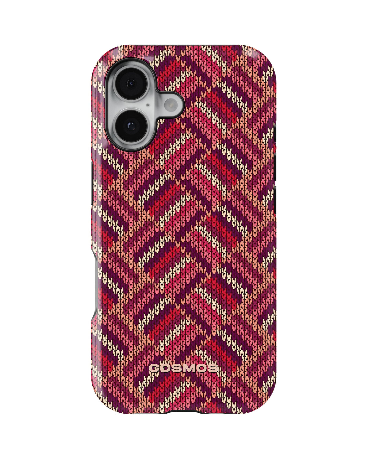 iPhone 17 Tank Case | Textures (Ruby Weave)