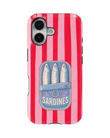 iPhone 16 Plus Tank Case | Girls Aesthetics (Sardine Pop)