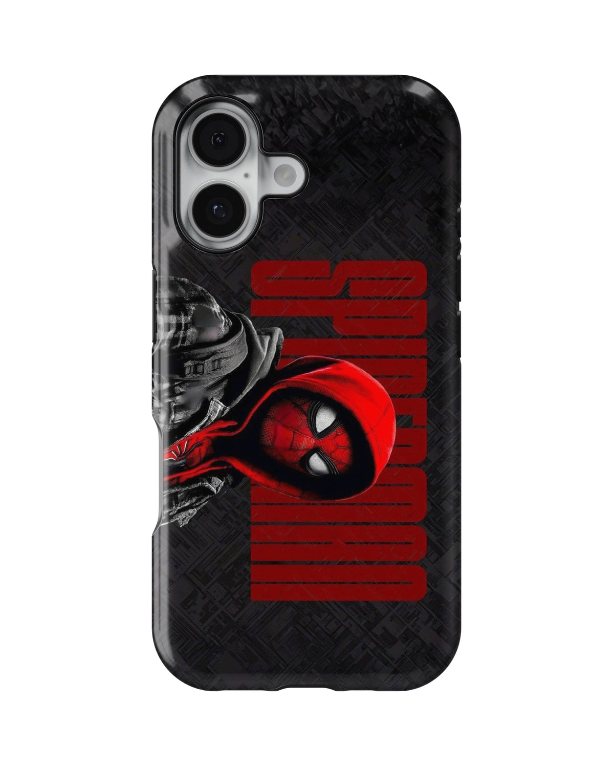 iPhone 16 Plus Tank Case | Superhero (Shadow Mask)