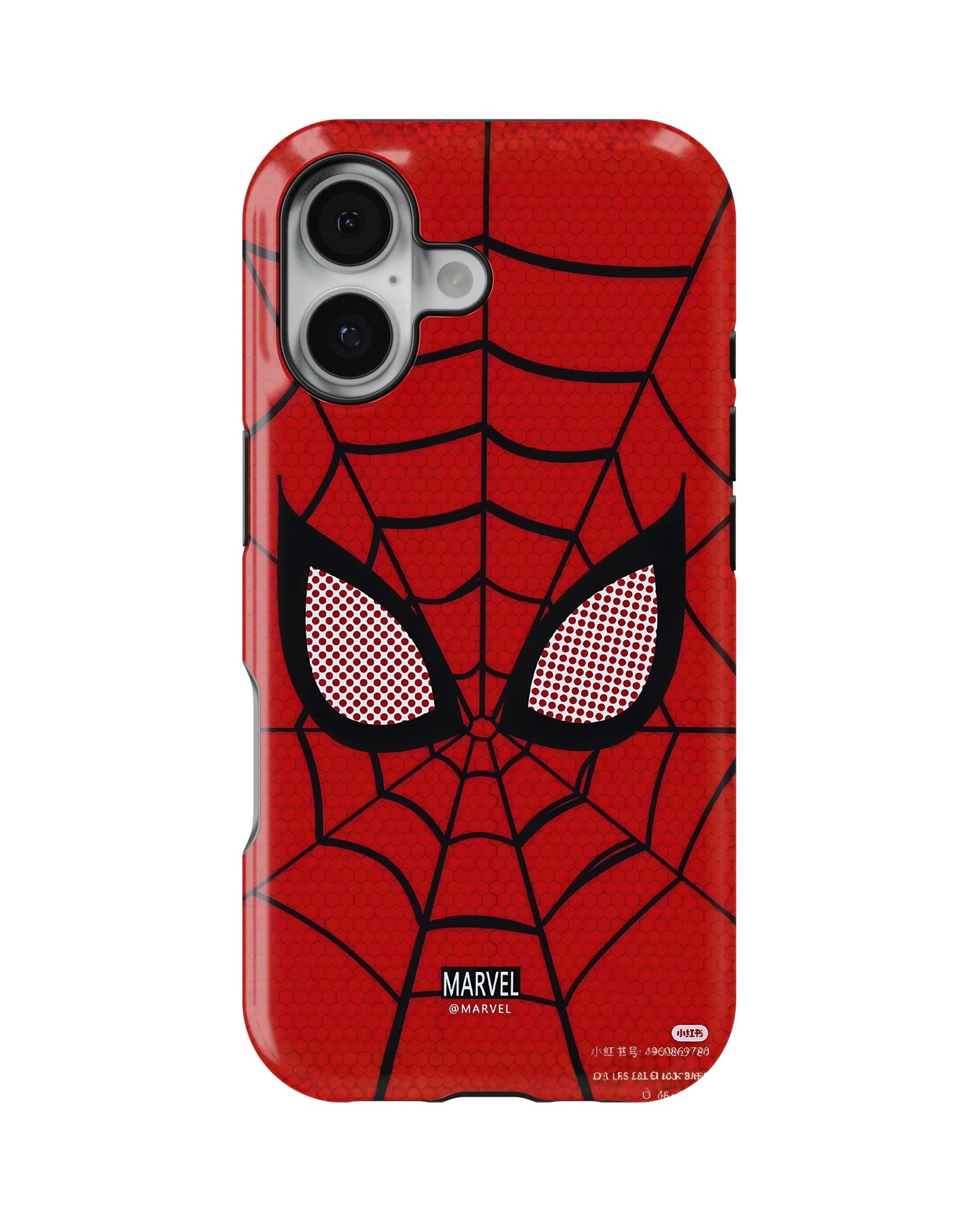 iPhone 16 Plus Tank Case | Superhero (Spider Web)