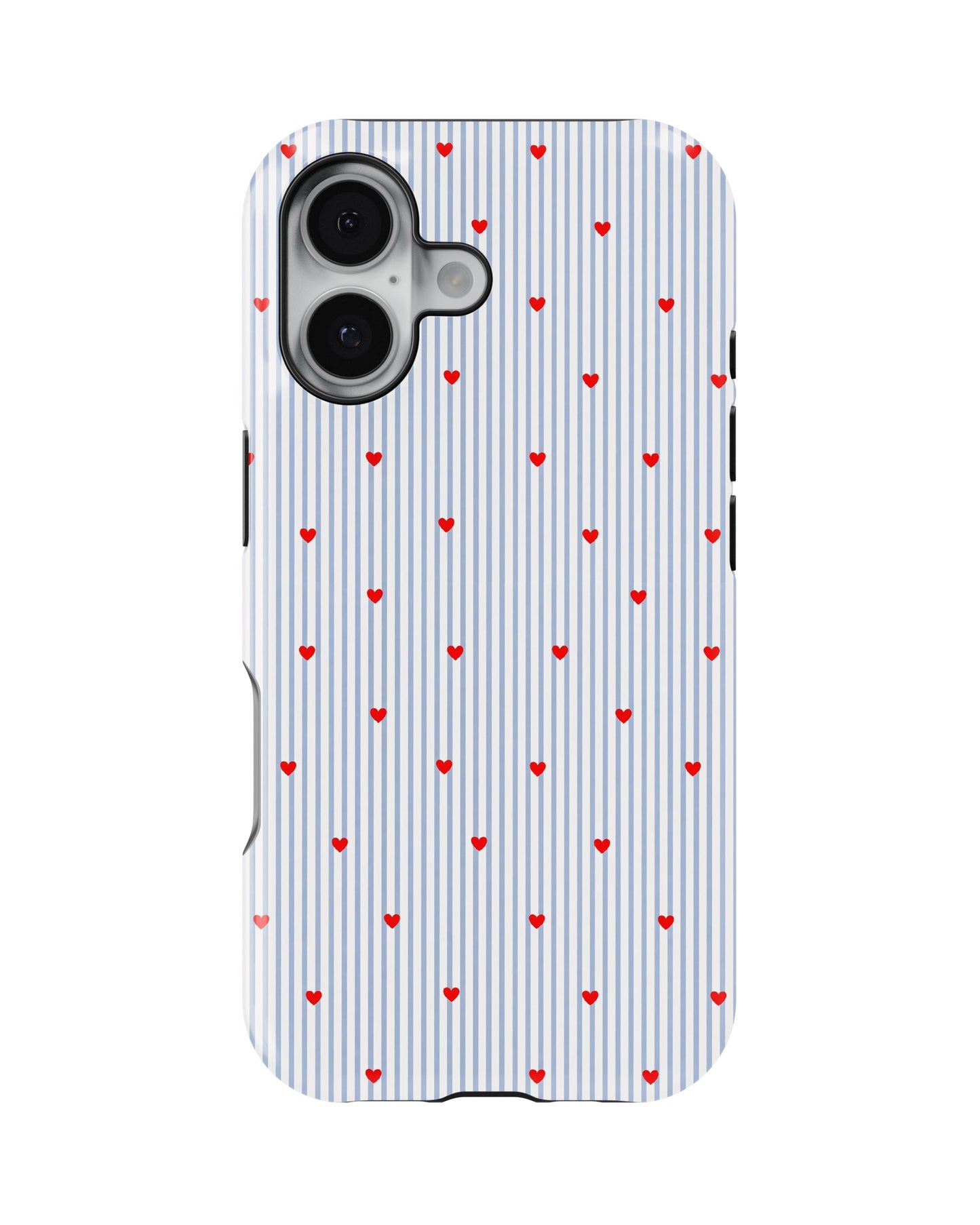 iPhone 16 Plus Tank Case | Girls Aesthetics (Sweet Stripes)