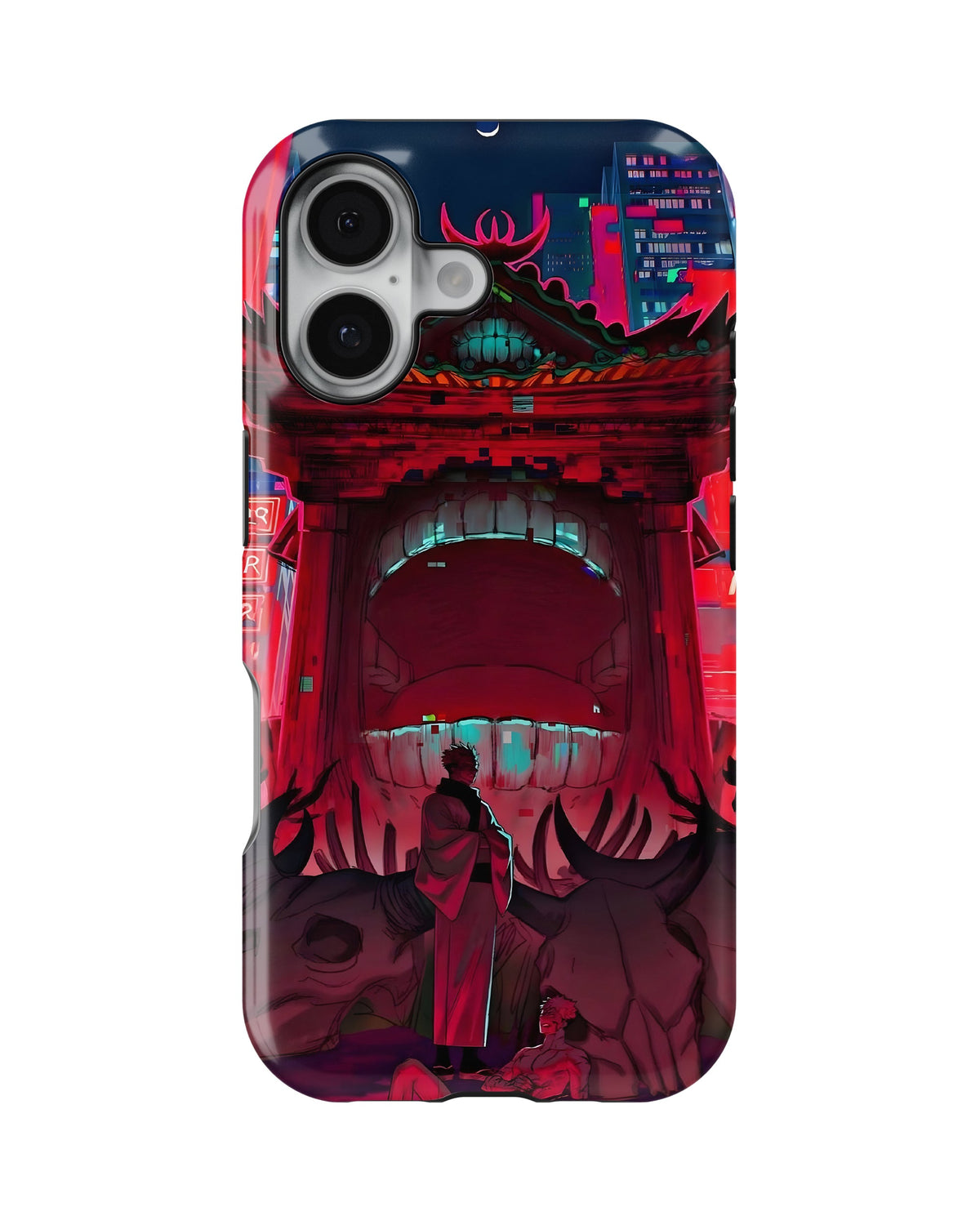 iPhone 16 Plus Tank Case | Anime (The Shrine)