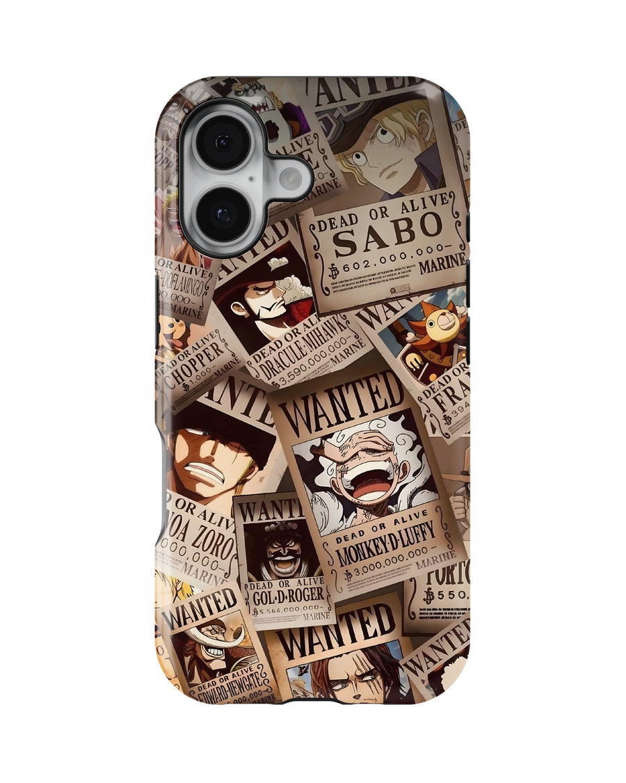 iPhone 17 Tank Case | Anime (Wanted Luffy)