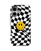 iPhone 16 Plus Tank Case | Modernism (Warped Smile)