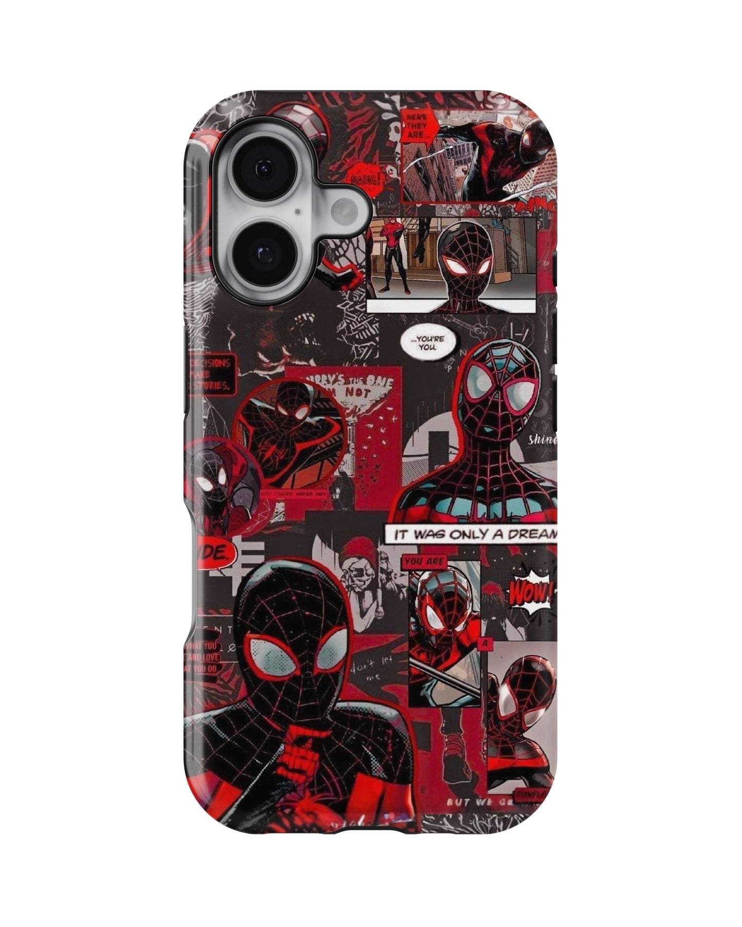 iPhone 16 Plus Tank Case | Superhero (Web Chaos)