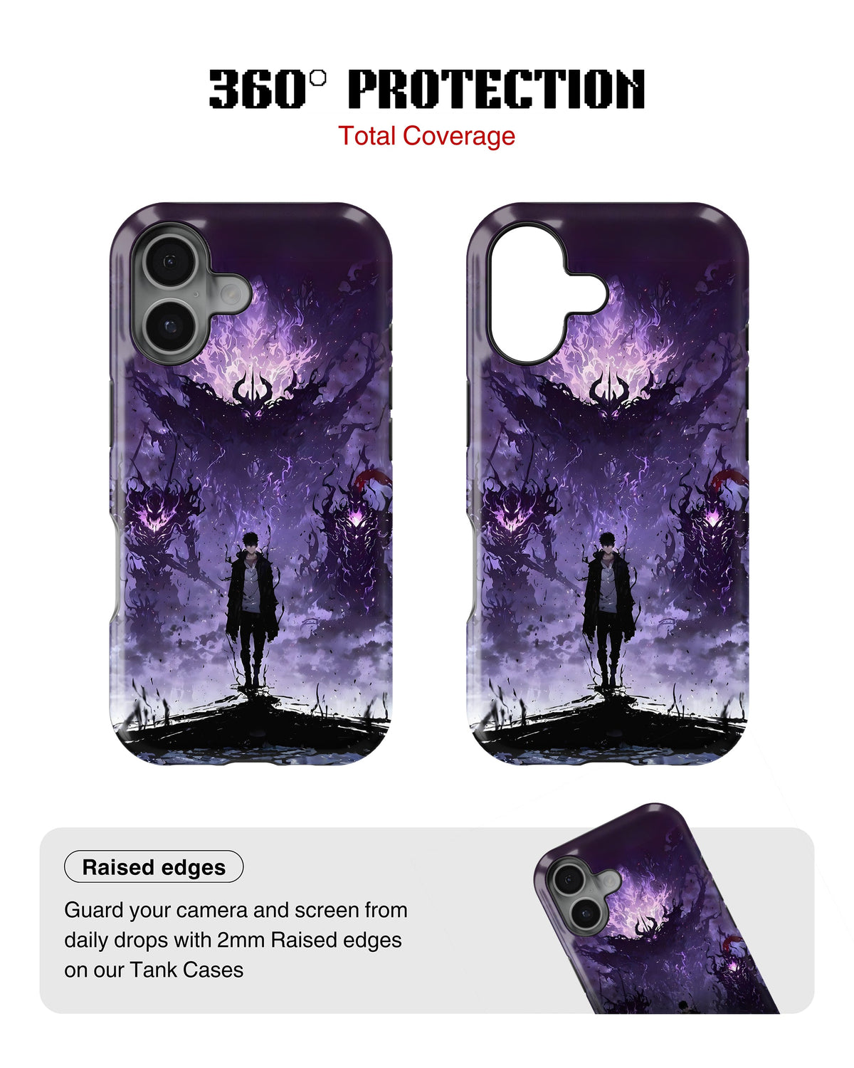 iPhone 16 Plus Tank Case | Anime (Abyss Gate)