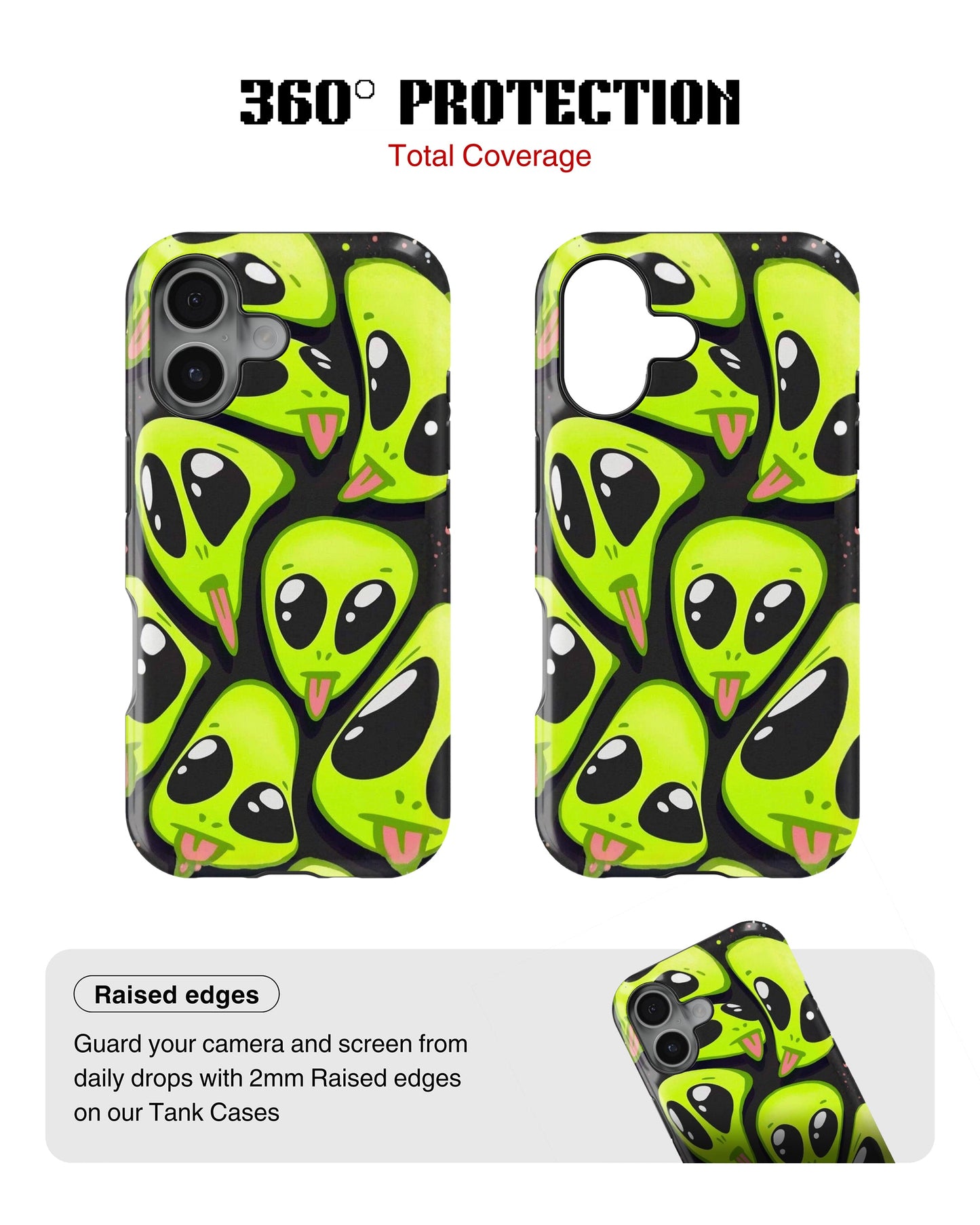 iPhone 16 Plus Tank Case | Modernism (Alien Stack)