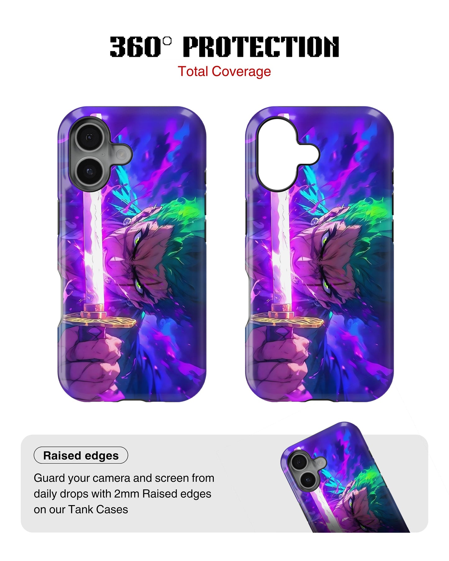 iPhone 16 Plus Tank Case | Anime (Blade Awakening)