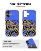 iPhone 16 Tank Case | Modernism (Bone Bloom)