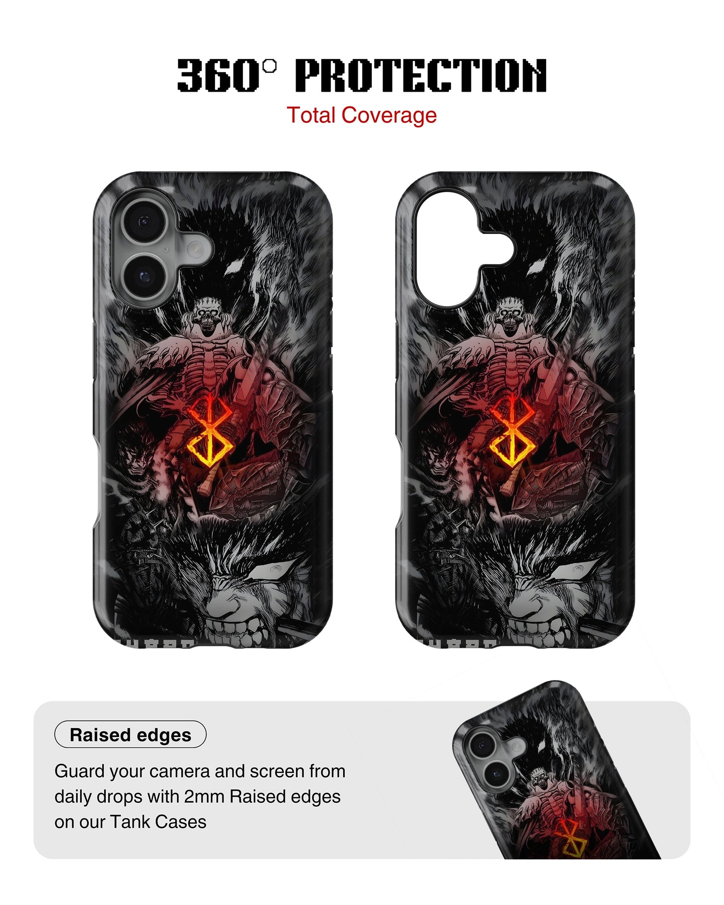 iPhone 16 Plus Tank Case | Anime (Brand of Sacrifice)