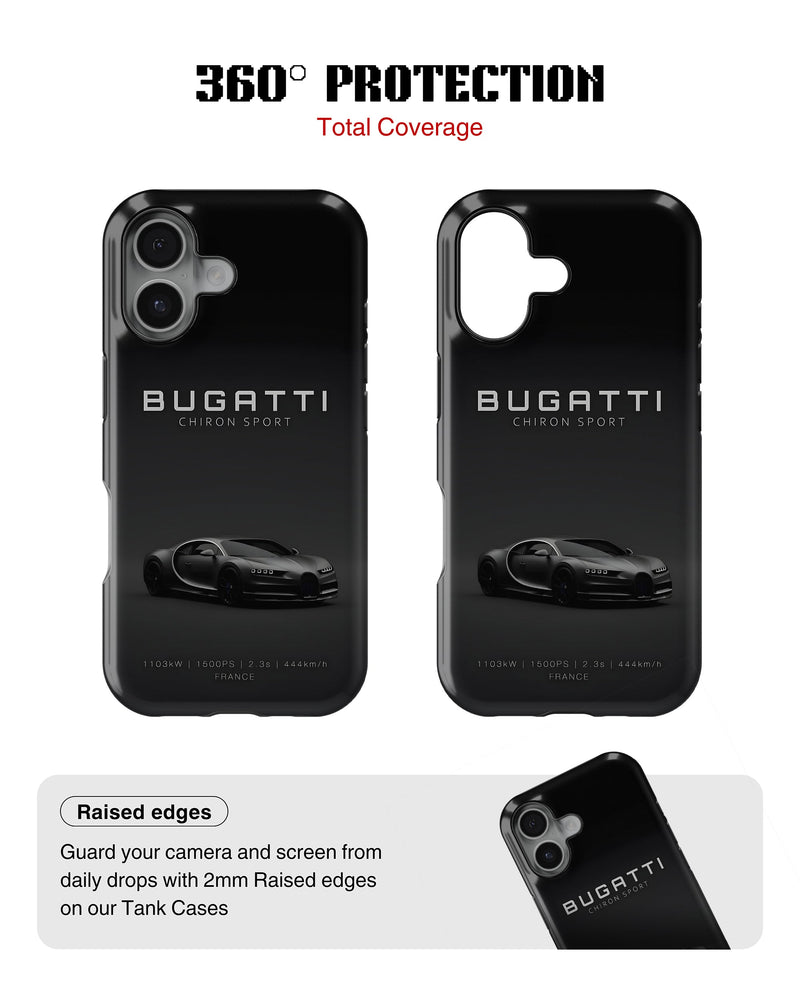 iPhone 17 Tank Case | Sports Car (Bugatti)