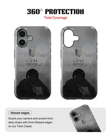 iPhone 16 Plus Tank Case | Anime (Captain Levi)