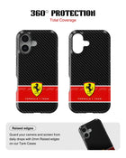 iPhone 17 Tank Case | Formula 1 (Carbon Ferrari)