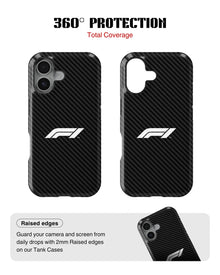 iPhone 17 Tank Case | Formula 1 (Carbon Grid)