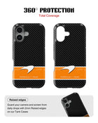 iPhone 16 Tank Case | Formula 1 (Carbon McLaren)