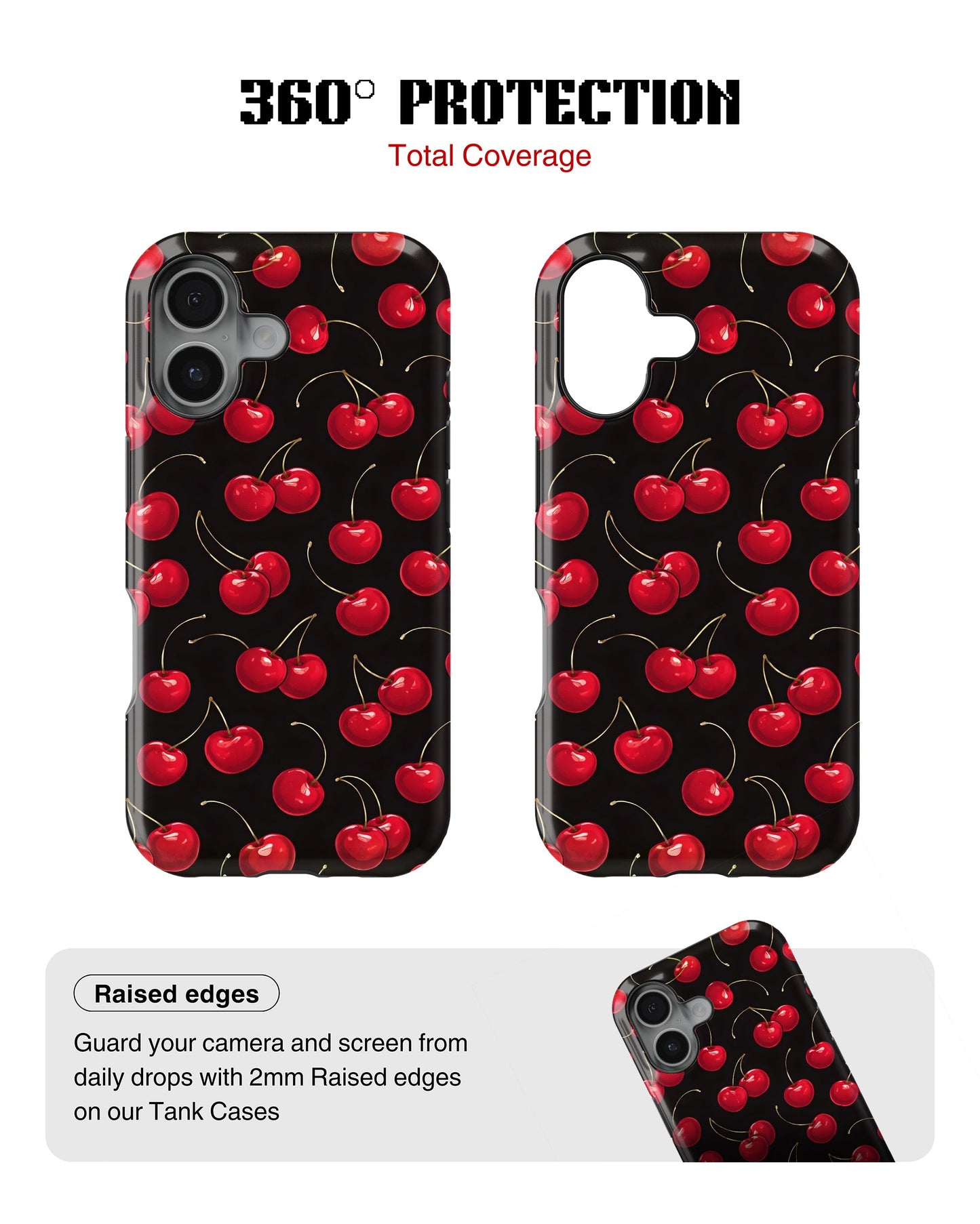 iPhone 17 Tank Case | Girls Aesthetics (Cherry Pop)