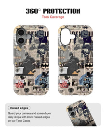 iPhone 16 Tank Case | Superhero (Dark Chronicle)
