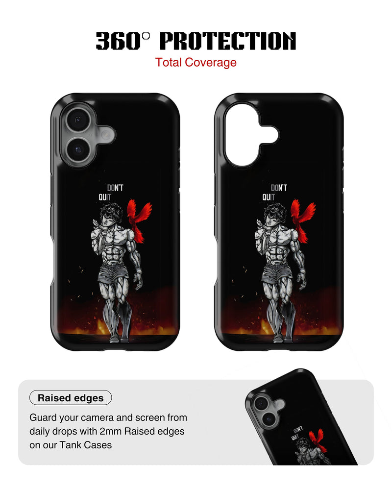 iPhone 16 Tank Case | Anime (Dont Quit)