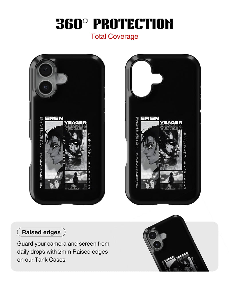 iPhone 17 Tank Case | Anime (Eren Yeager)