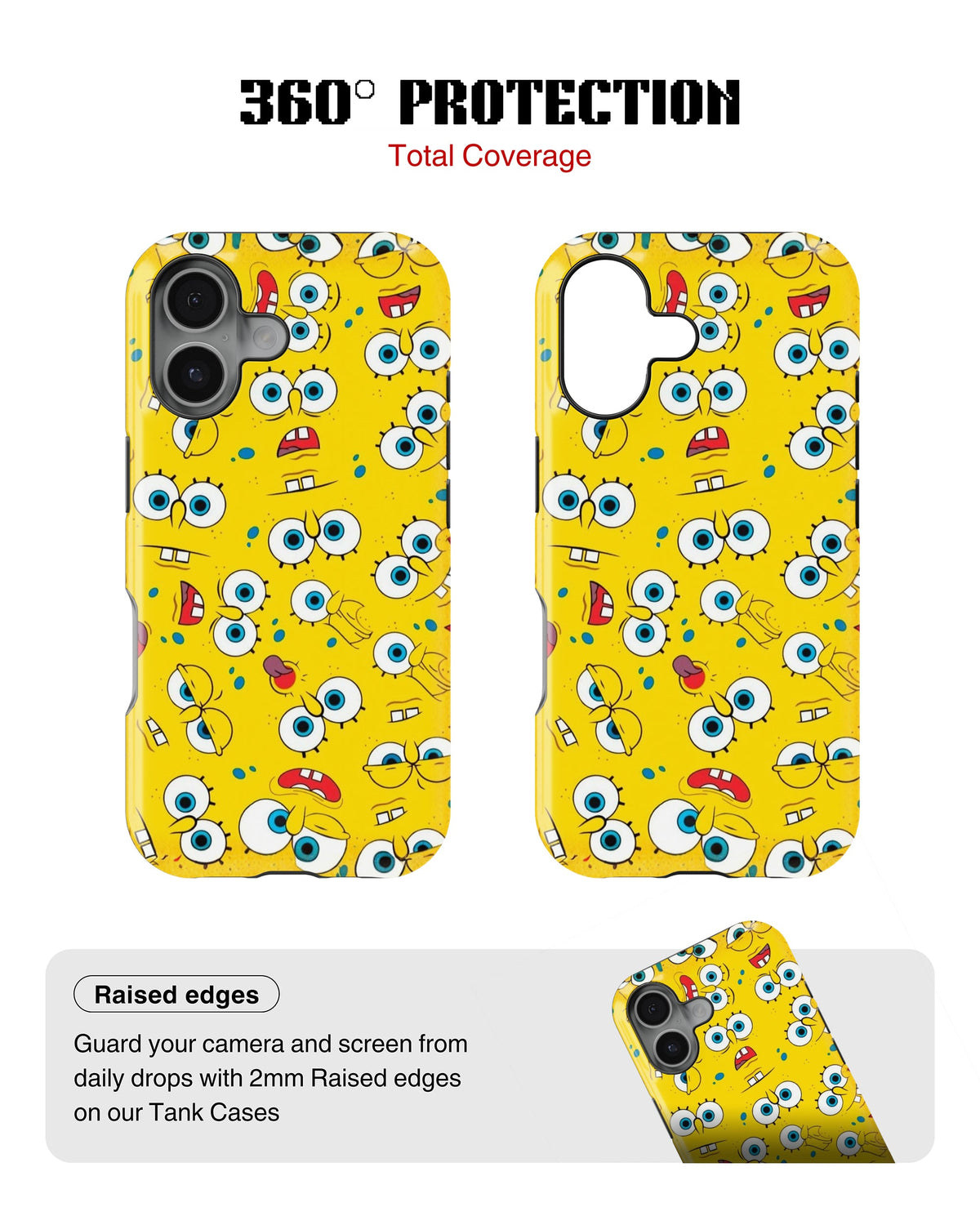 iPhone 16 Plus Tank Case | Modernism (Eye Candy)