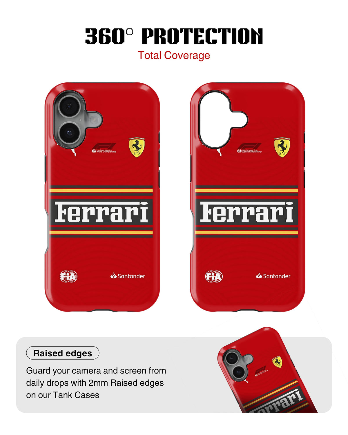 iPhone 16 Tank Case | Formula 1 (Ferrari F1)