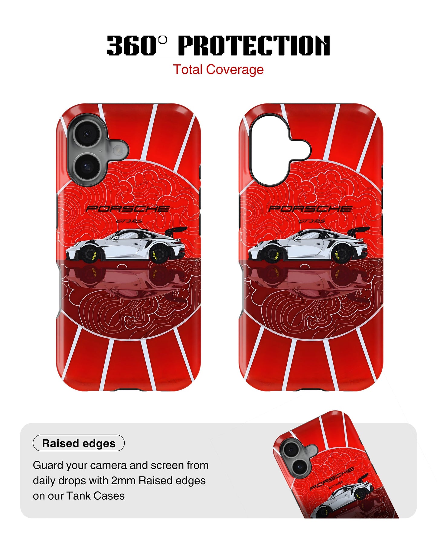 iPhone 16 Plus Tank Case | Sports Car (GT3 Pulse)