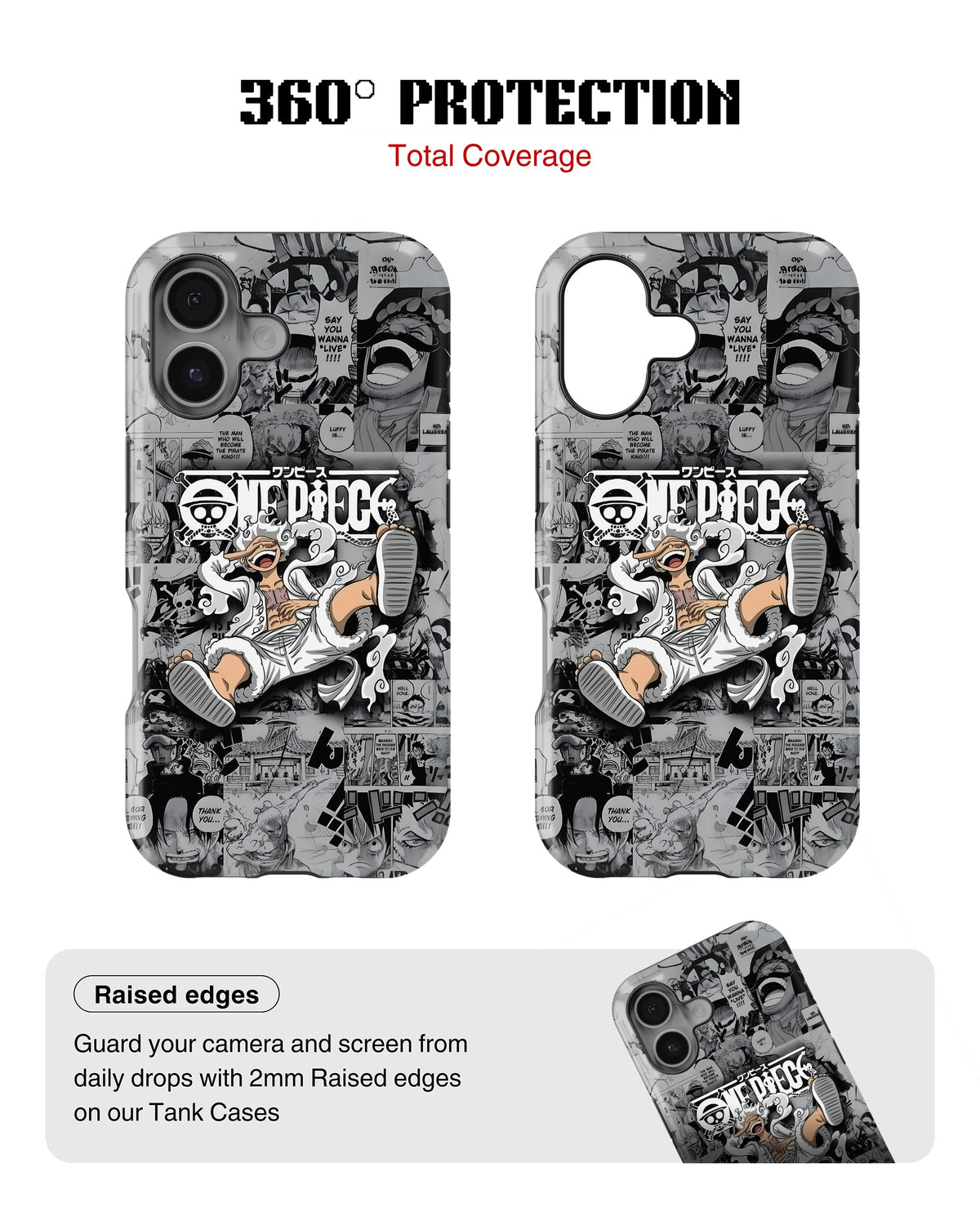 iPhone 17 Tank Case | Anime (Gear 5 Luffy)