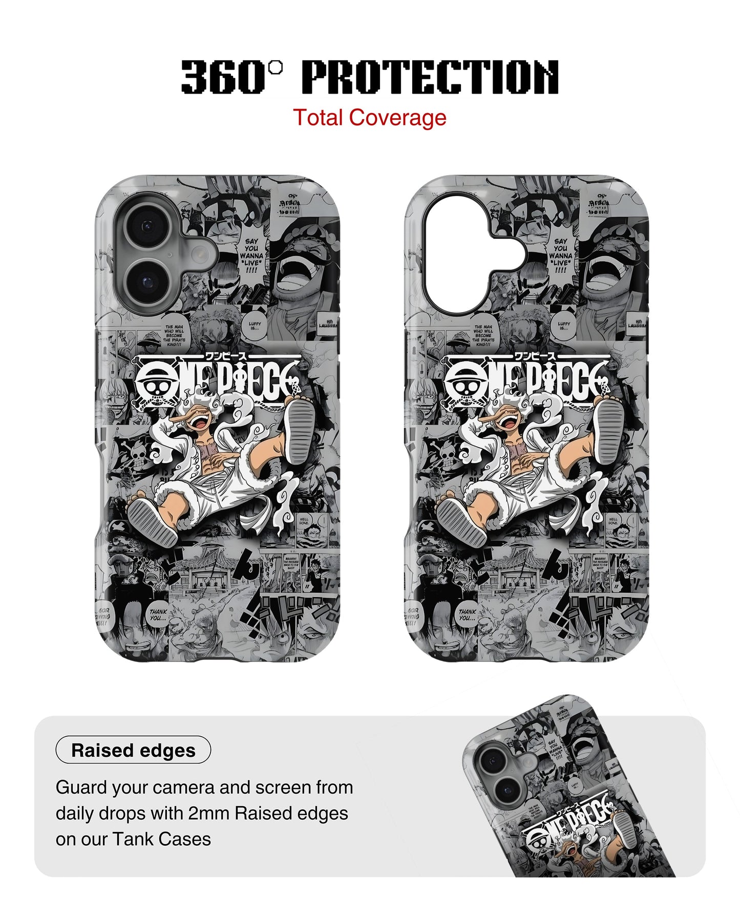 iPhone 17 Tank Case | Anime (Gear 5 Luffy)