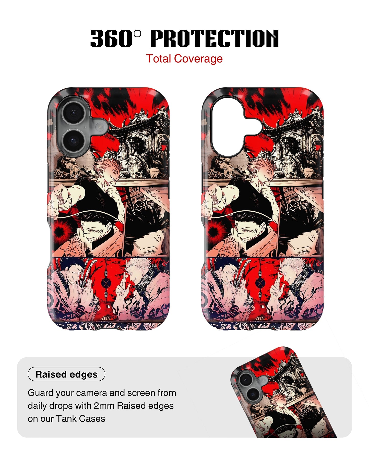 iPhone 17 Tank Case | Anime (Gojo vs Sukuna)