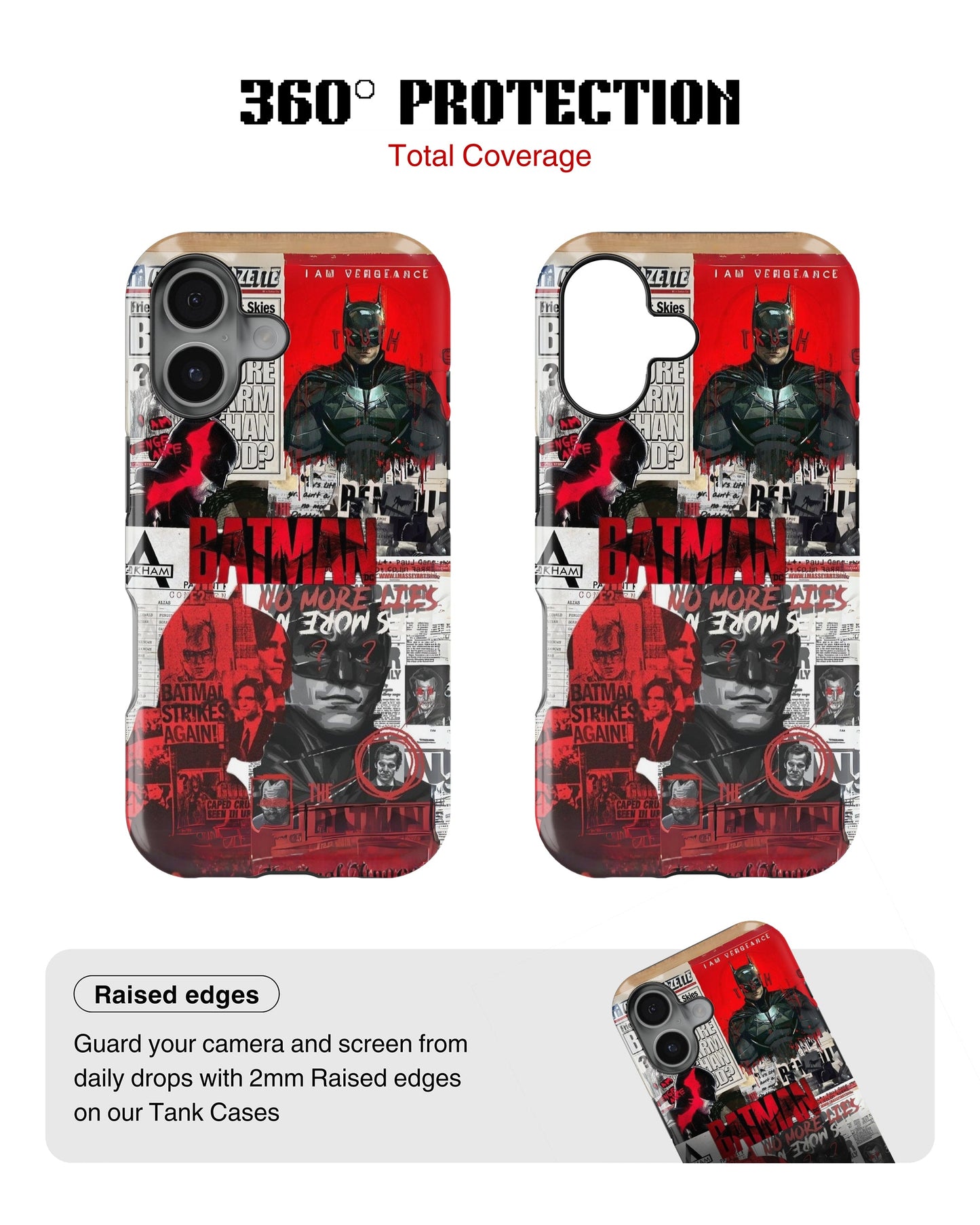 iPhone 16 Tank Case | Superhero (Gotham Files)