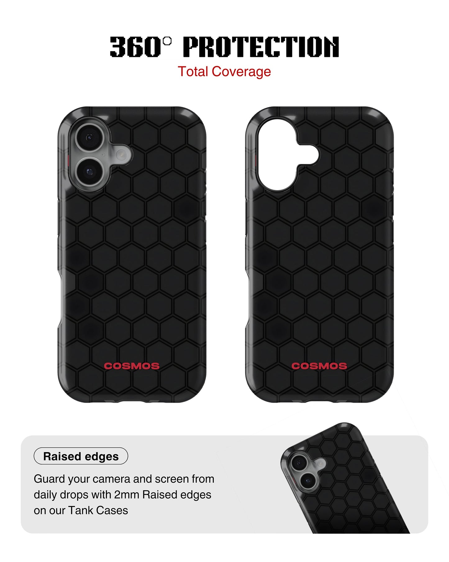 iPhone 17 Tank Case | Textures (Hex Core)