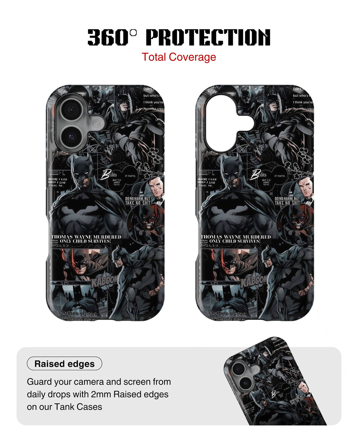 iPhone 17 Tank Case | Superhero (Knightfall)
