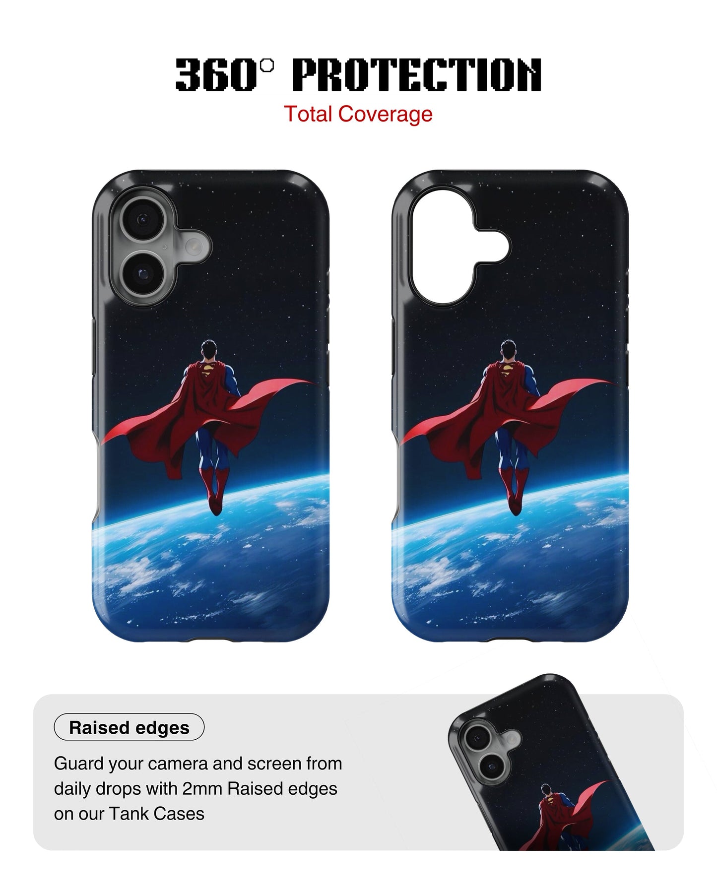 iPhone 16 Plus Tank Case | Superhero (Last Flight)